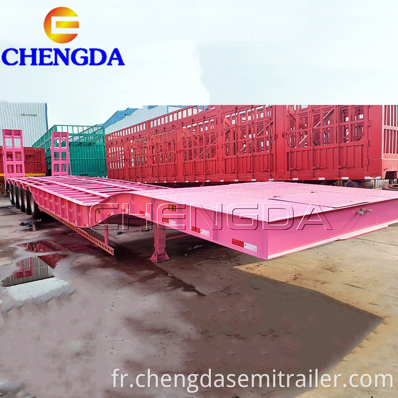 Lowbed Trailer Pink Jpg